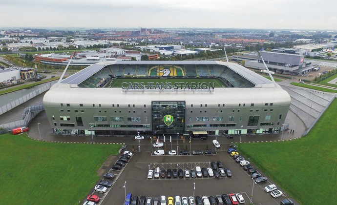 Energiespeicher am Stadion ADO Den Haag