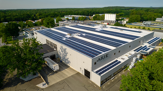 Solar panels make Arte more sustainable and save costs 